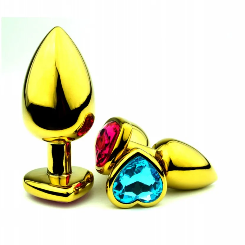 Анальная пробка 3 шт./лот в форме сердца | Красота и здоровье