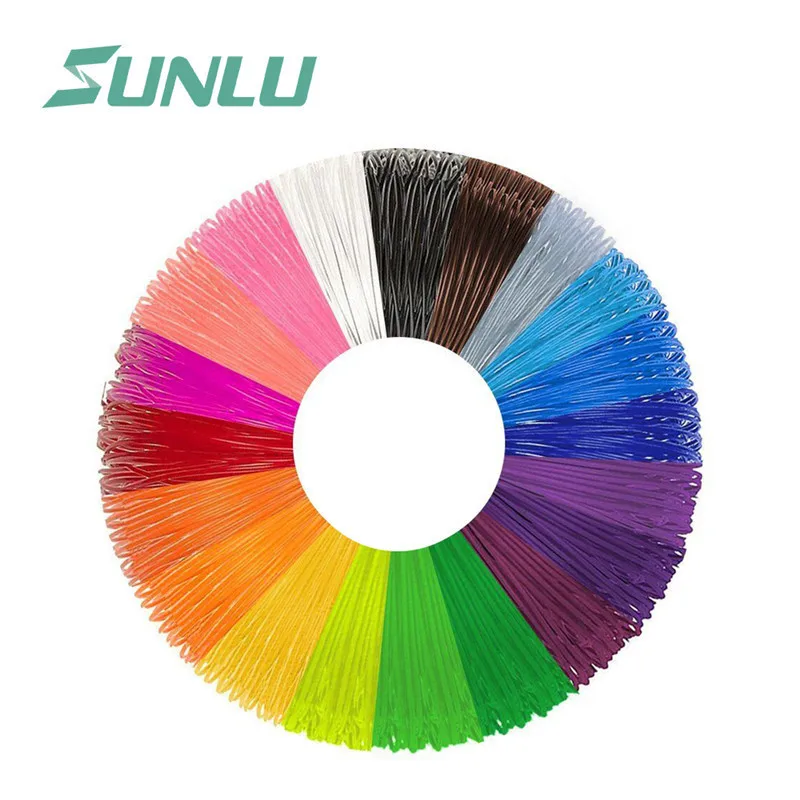 SUNLU SL 300A 3D ручка PLA/ABS/PCL Reills 1 75 мм Красочные ручки нити сублимации детей каракули