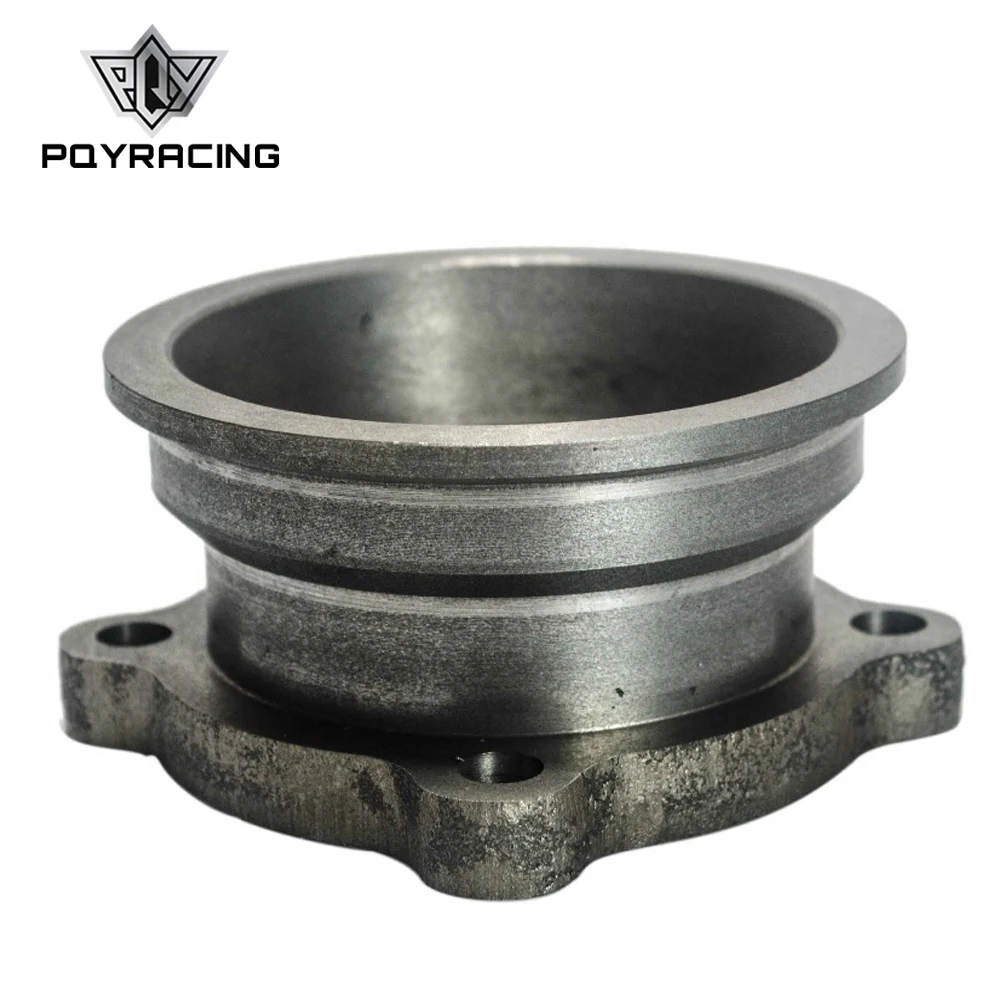PQY 3/4 &quotдо 3&quot V Band Turbo выхлопная труба выхлопной фланец адаптер 4 болта комплект