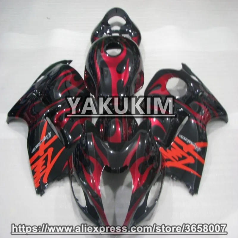 Якуким ABS инъекции обтекателя наборы для Suzuki GSXR1300 Hayabusa 1997 1998 1999 2000 2001 2002 2003 2004 2005 2006