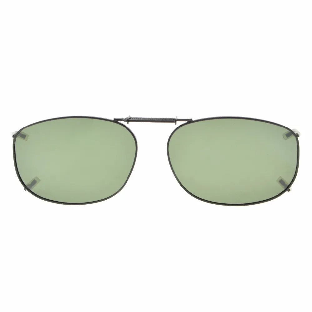 C89 очечник металлическая оправа поляризованные линзы клип на солнцезащитные