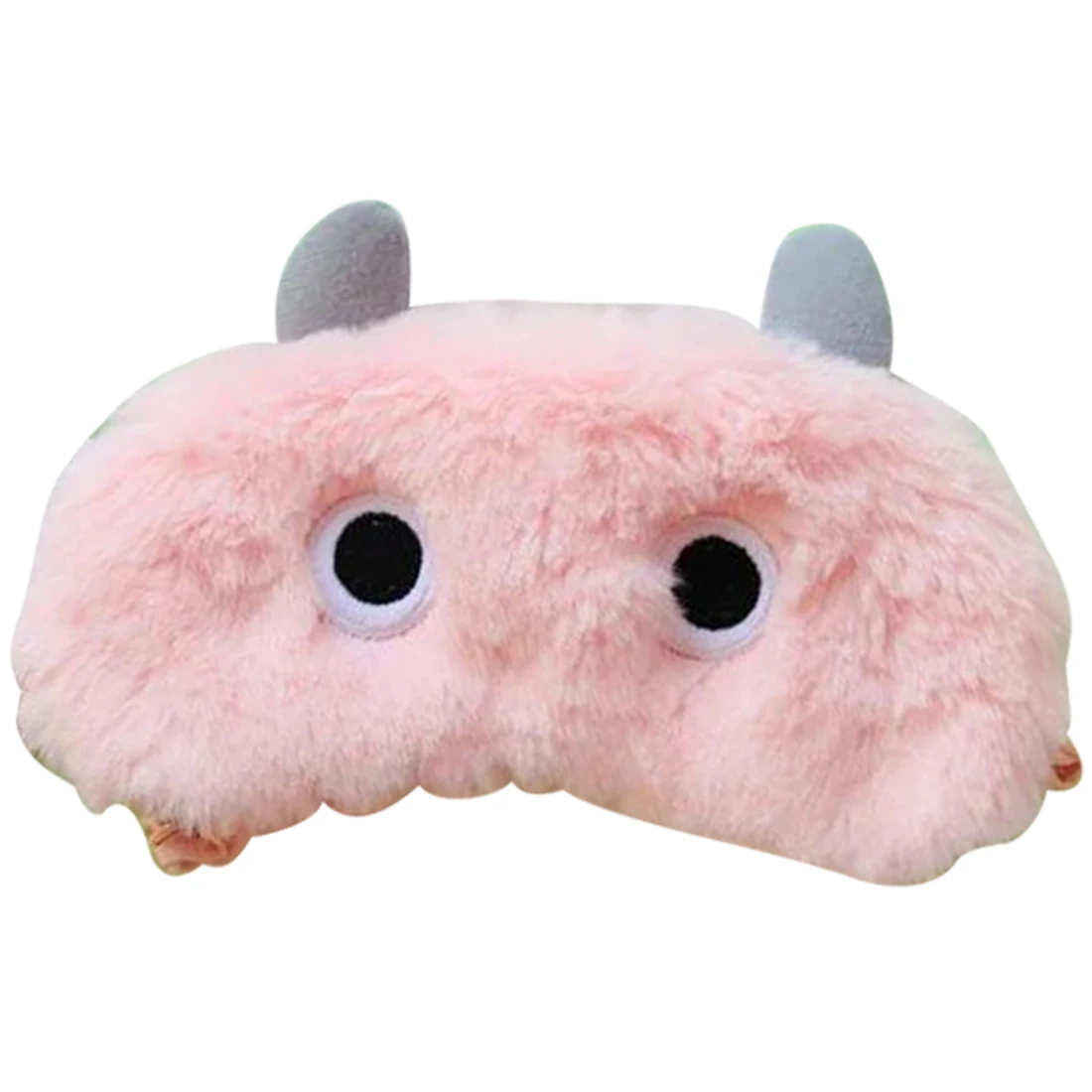 Pink Monster Милый супер мягкий внутренний Шелковый гель Тени повязка на глаза кролик/коала Спящая расслабляющая маска для сна Отдых Релакс полезный инструмент для путешествий - Цвет: Pink Monster