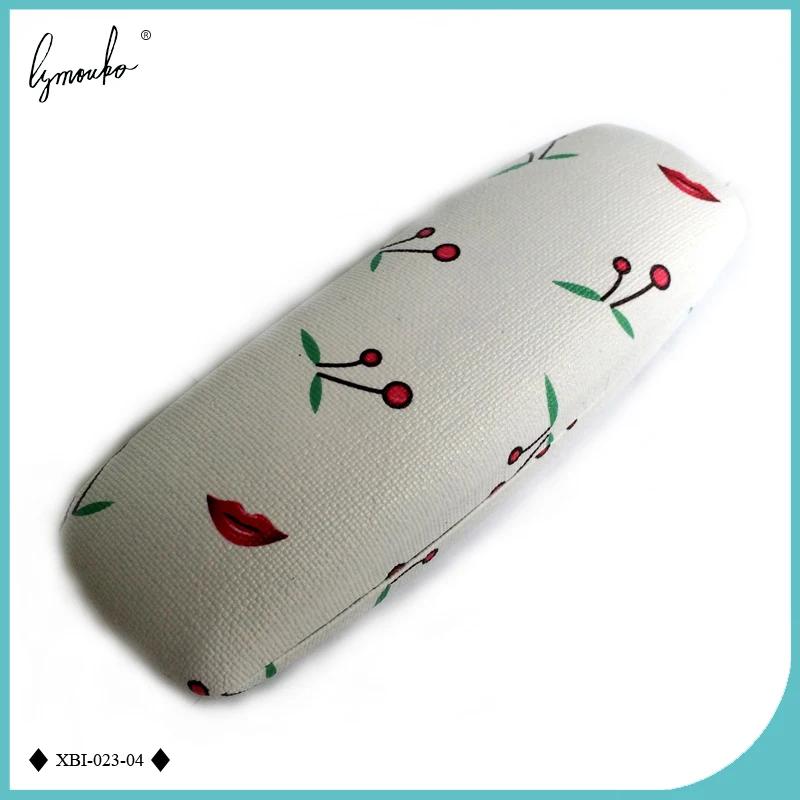 Lymouko хорошее качество цветочный Твердый чехол из искусственной кожи для очков