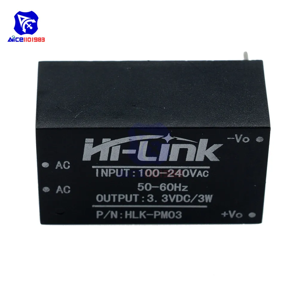HLK PM03 AC DC 220В до 3 В понижающий изолированный блок питания преобразователь питания|