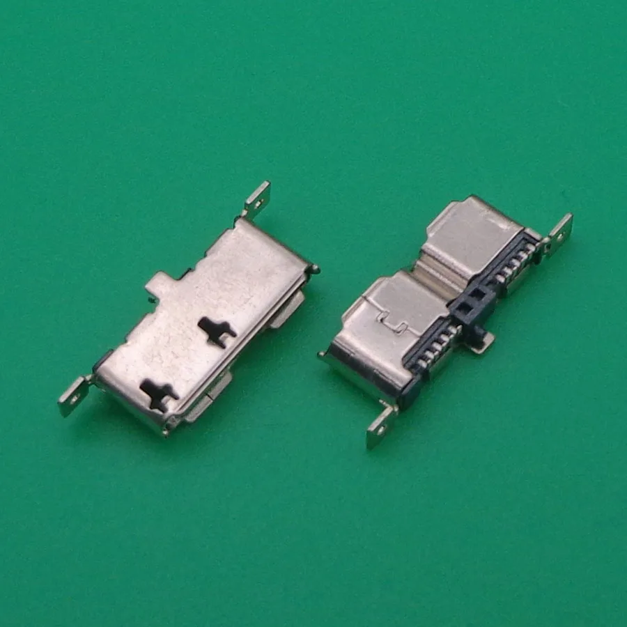 

Вертикальный USB-разъем DIP2, 10 шт., Micro USB 3,0, B, Type DIP, 10-контактный USB-разъем для мобильных жестких дисков, данных 3,0