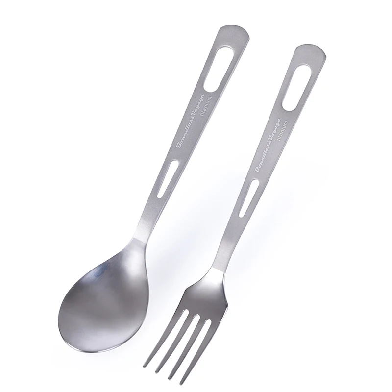 Безграничные вояжи титановые походные столовые приборы, ложка, вилка Spork нож палочки для еды портативная посуда столовые приборы набор беспорядок