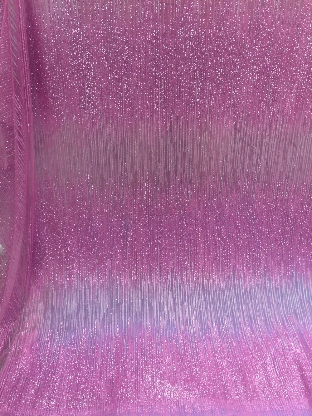 

New Arrival african Tulle lace fabric with glitter African net lace SYJ-62437 for women dress