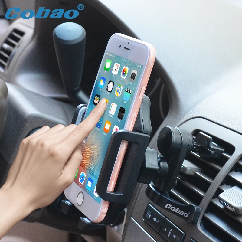 Универсальный автомобильный держатель для телефона Cobao регулируемый на 360