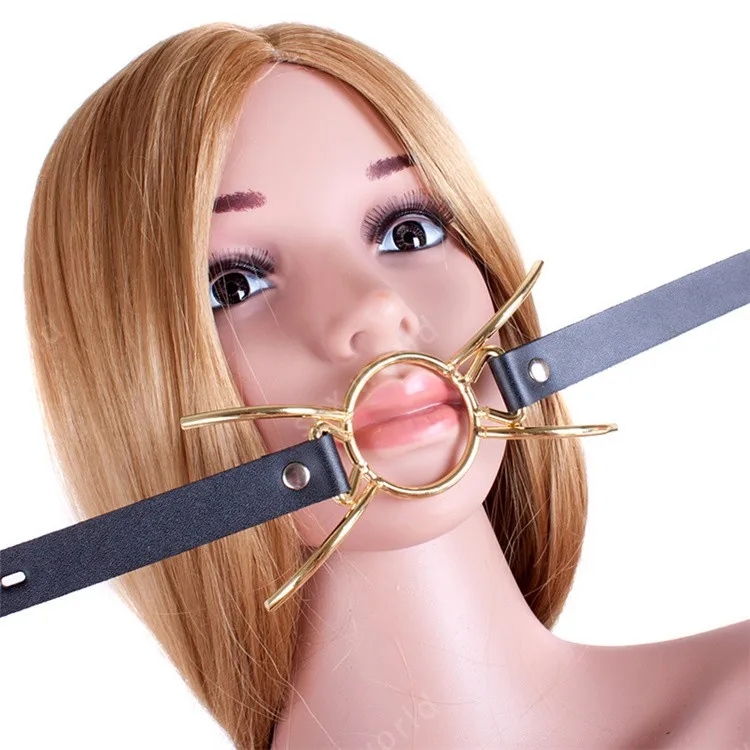 Spider Shape Metal Ring Mouth Gag Bondage Restraint Slave Fetish BDSM Adults Games Sex Toys For Couples | Красота и здоровье