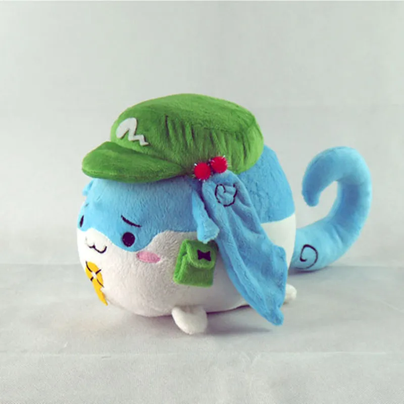 Синий Аниме «TouHou Project» с плюшевой подкладкой Игрушка cos KAWASIRO NITORI набивная Игрушки куклы подарок на день рождения для вашего ребенка - Цвет: Синий