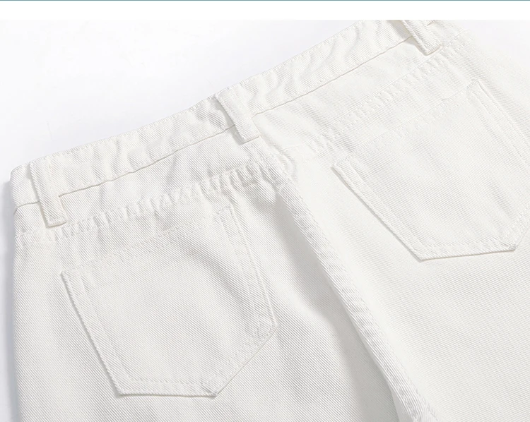 Cotton high waist jeans woman 5xl women plus size Washed Harem Pants Casual denim Pants wihte beige black mom jeans summer
