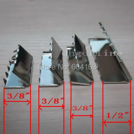 50 pcs Belt End Tip Buckle for Cotton Webbing Tag Bag 1.5&quot 38mm Nickle | Дом и сад