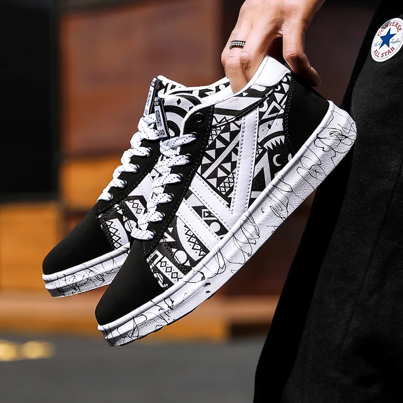 2018 Новое поступление зимняя удобная повседневная обувь мужская парусиновая для