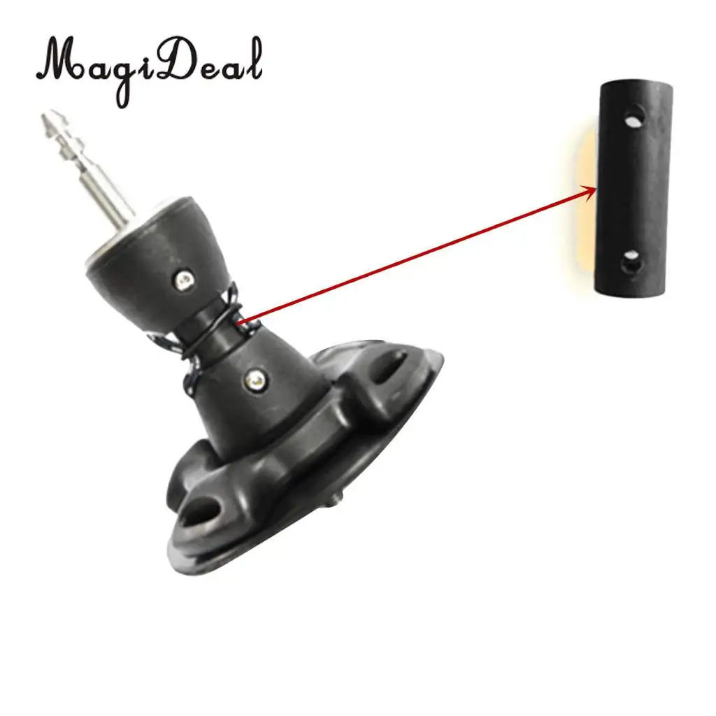 

Durable Black Rubber Spare Tendon Joint for Water Sports Mast Foot Windsurf Parts DIY Surfing Replacement Accessories