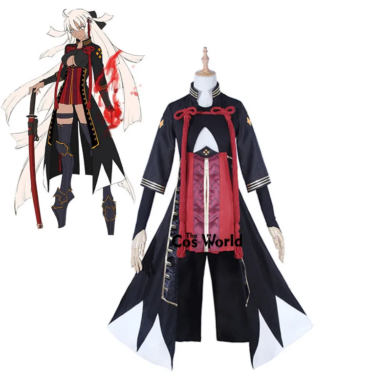 FGO судьба большой заказ альтернатива саблеокита Souji платье униформа наряд Аниме