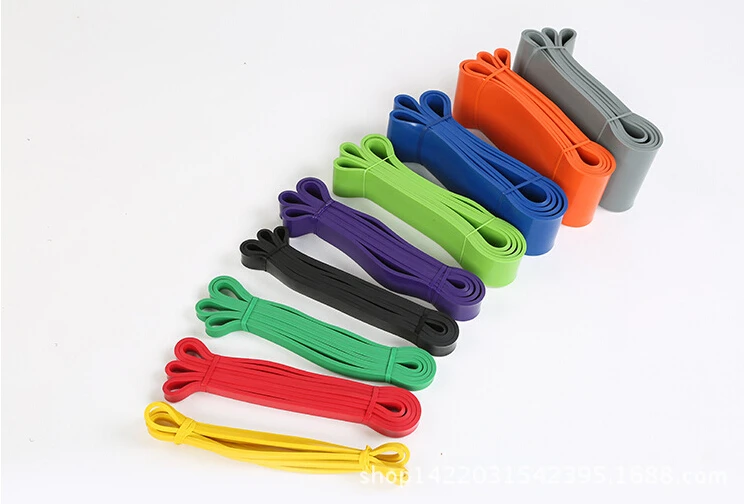 Натуральный латекс 2080 мм разные характеристики Эспандеры петля фитнес