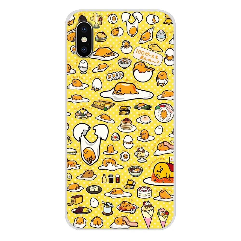 Милые ленивые яйца gudetama для Huawei Mate Honor 4C 5C 5X 6X 7 7A 7C 8 9 10 8C 8X 20 Lite Pro Аксессуары чехлы