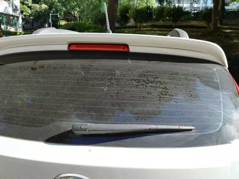 Для hyundai I30 спойлер Высокое качество ABS Материал заднее крыло автомобиля праймер цвет задний спойлер для hyundai I30 спойлер 2009 - Цвет: Белый