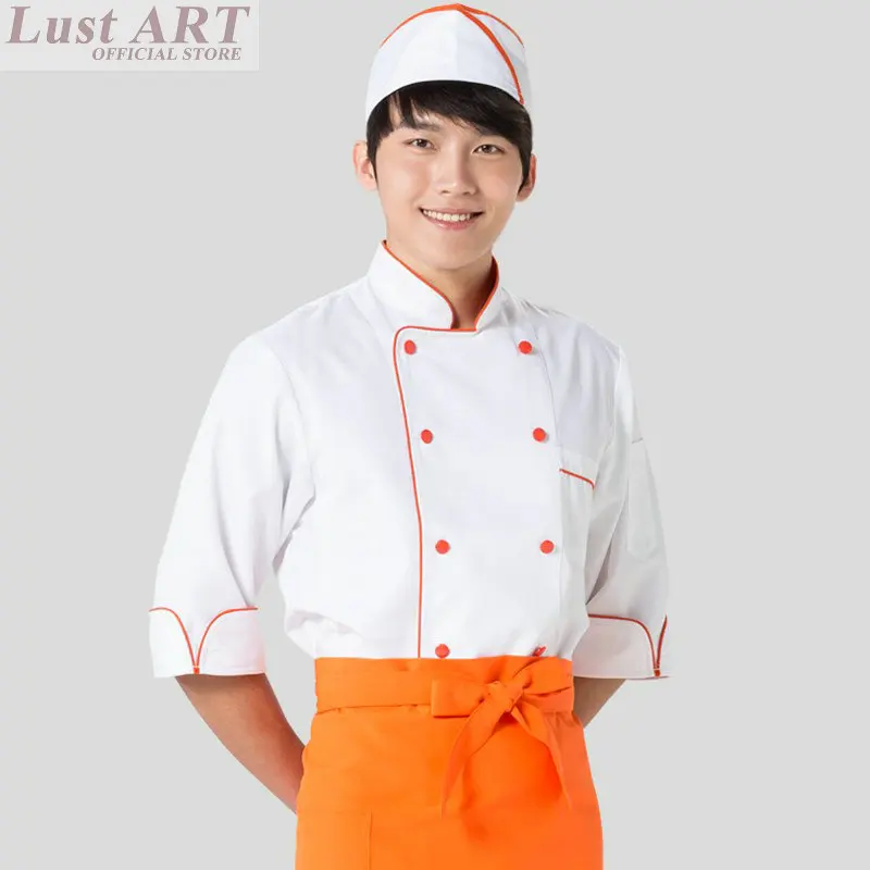 Еда Услуги японский униформа для ресторана Женская и мужская суши повара шеф