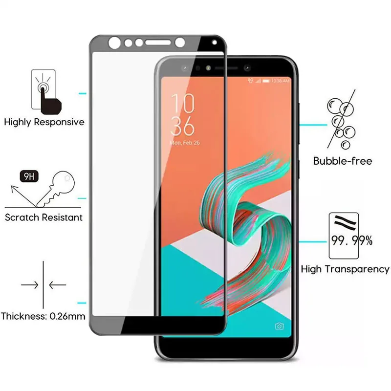 Защитное стекло для Asus Zenfone 5 Ze620kl 5z Zs620kl Lite Zc600kl закаленное защиты экрана Z lite |