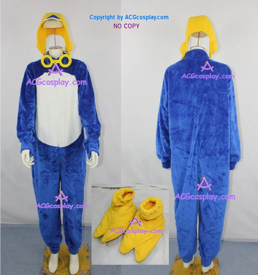 Pororo маленький пингвин Косплей Костюм включает очки реквизит ACGcosplay|cosplay costume|costume