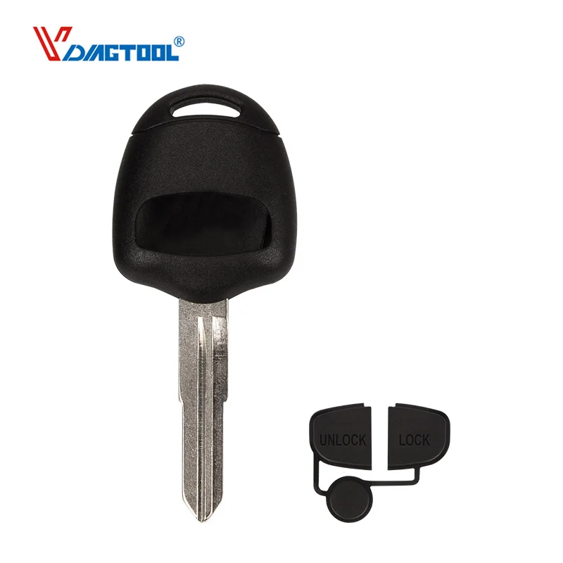 VDIAGTOOL 2 кнопки дистанционного автомобильного ключа чехол для Mitsubishi Lancer EX Evolution