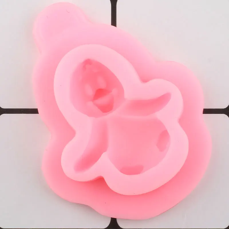 3D утка силиконовая форма животные кекс Топпер помадки формы сделай сам Детская