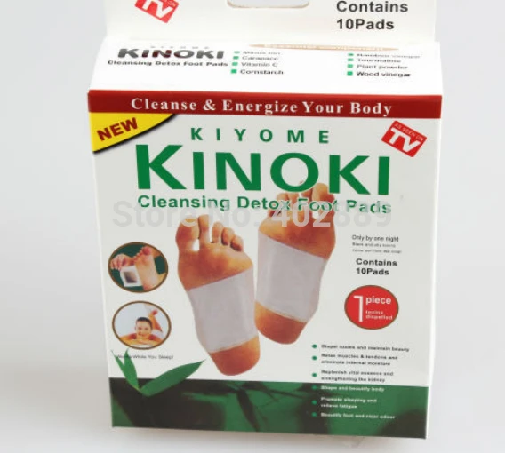 

Пластыри для ног KINOKI, 5 коробок (50 шт.)
