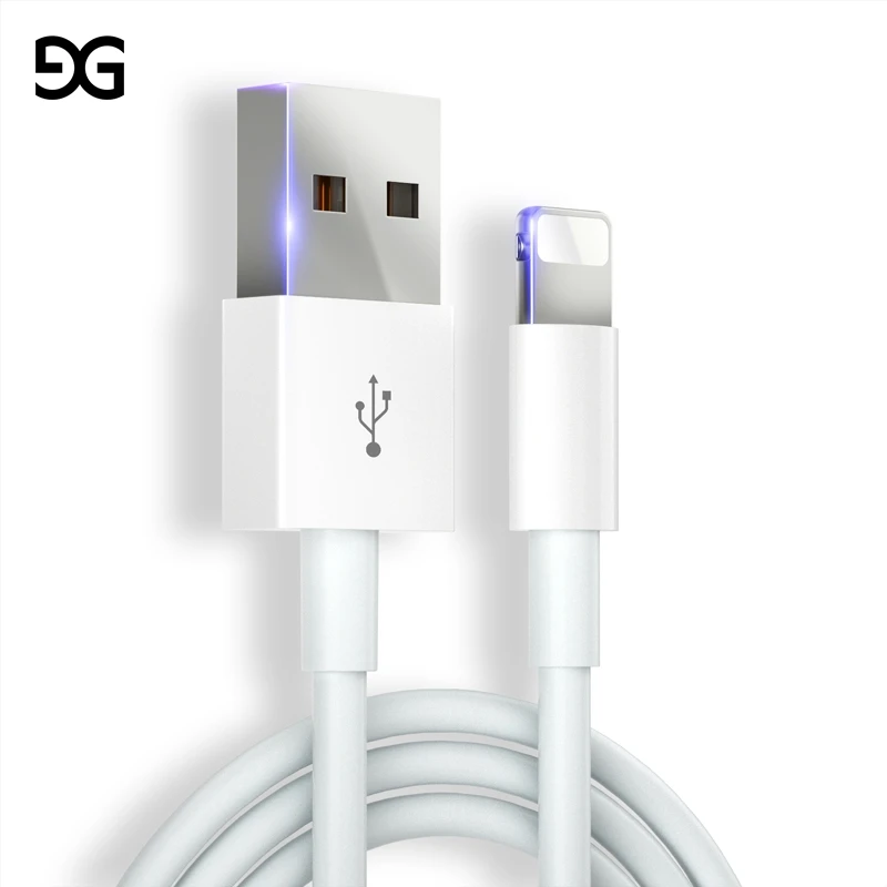 USB-кабель GUSGU для iPhone 8 plus зарядный кабель быстрой зарядки и передачи данных 7 6s iPad