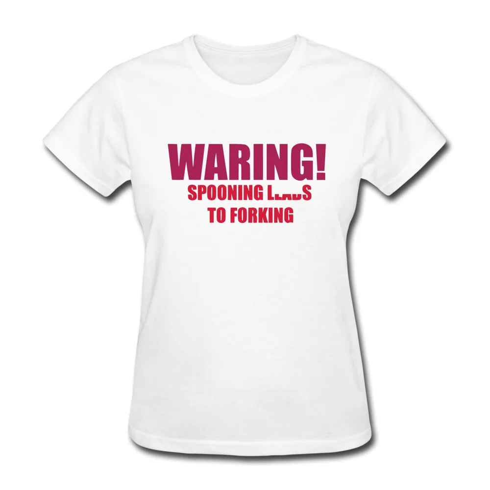 T Shirt Women Casual Warning Personalize Tee Shirts 2014 Style | Женская одежда