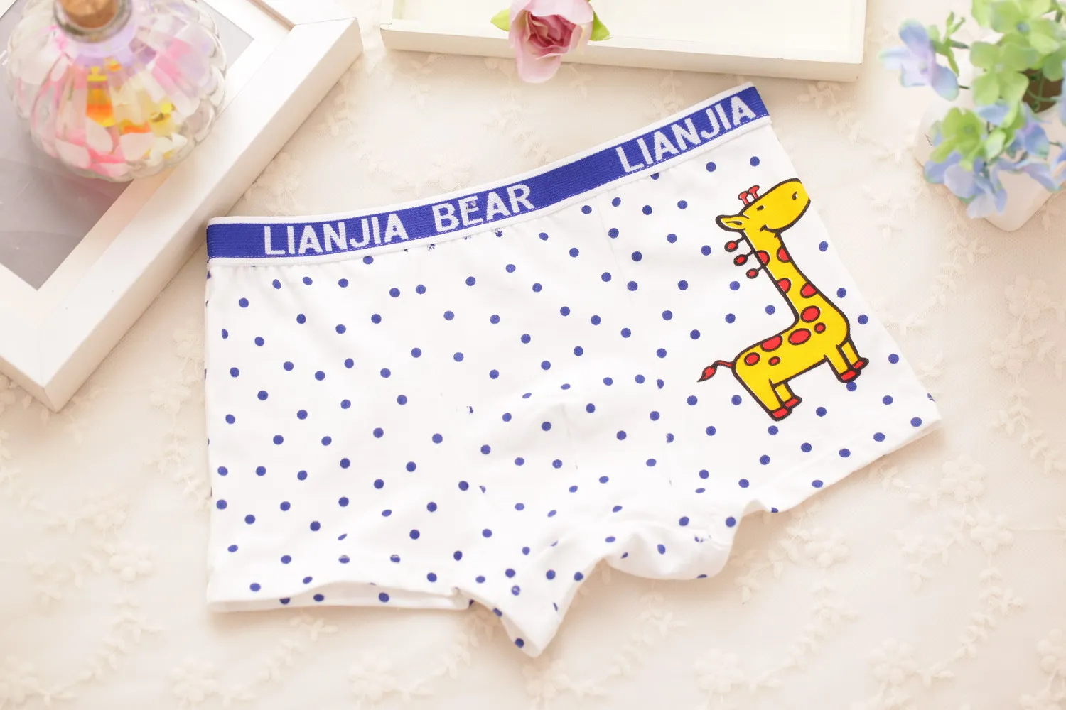 1 шт. прекрасный для маленьких мальчиков хлопок Нижнее бельё студент трусы
