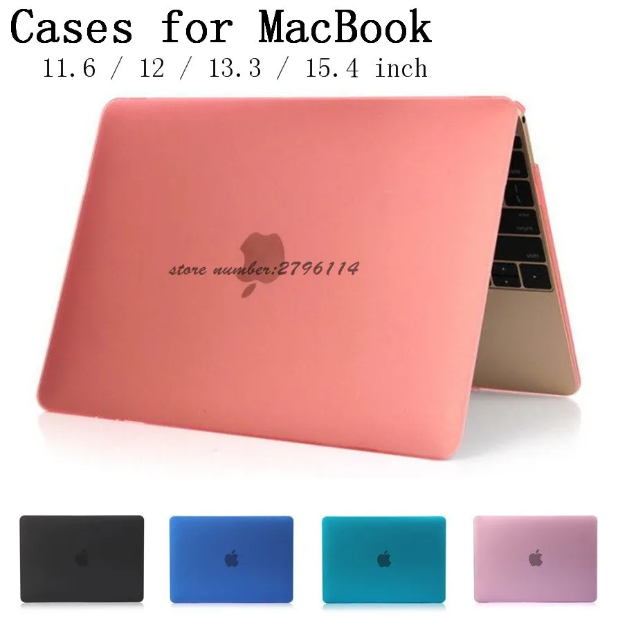 Новый Кристальный/матовый защитный чехол для Apple Macbook Air Pro Retina 11 12 13 15 дюймов Чехлы