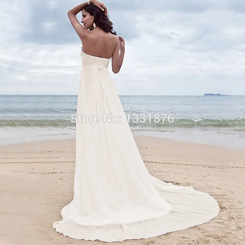 Beach Maternity Wedding Dresses Cheap 2016 Vestido De Noiva Chiffon Off The Shoulder Beaded Sweetheart Bridal | Свадьбы и торжества