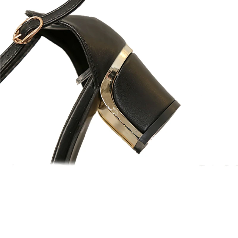 Aphixta/женские сандалии на каблуках с квадратным каблуком Женские открытым носком