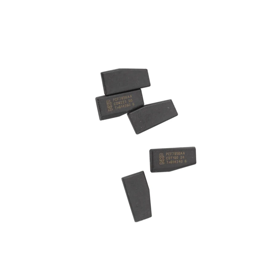 2017 New Arrival 10pcs Car Key Chip Blank Crypto ID46 Transponder PCF7936AA Lock PCF7936AS pcf 7936 Free Shipping | Автомобили и