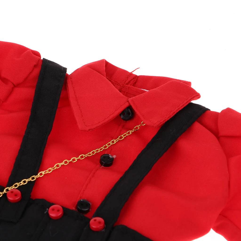 1/3 BJD Одежда для кукол наряд рубашка на подтяжках длинные брюки комбинезон с мини