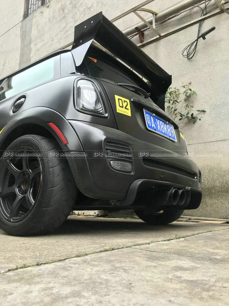 Карбоновая крыша крыла губ для Mini cooper S R56 M7 стиль крышка из ФАП спойлер(алюминиевая Торцевая крышка) наборы кузова тюнинг Tirm для R56 Racing