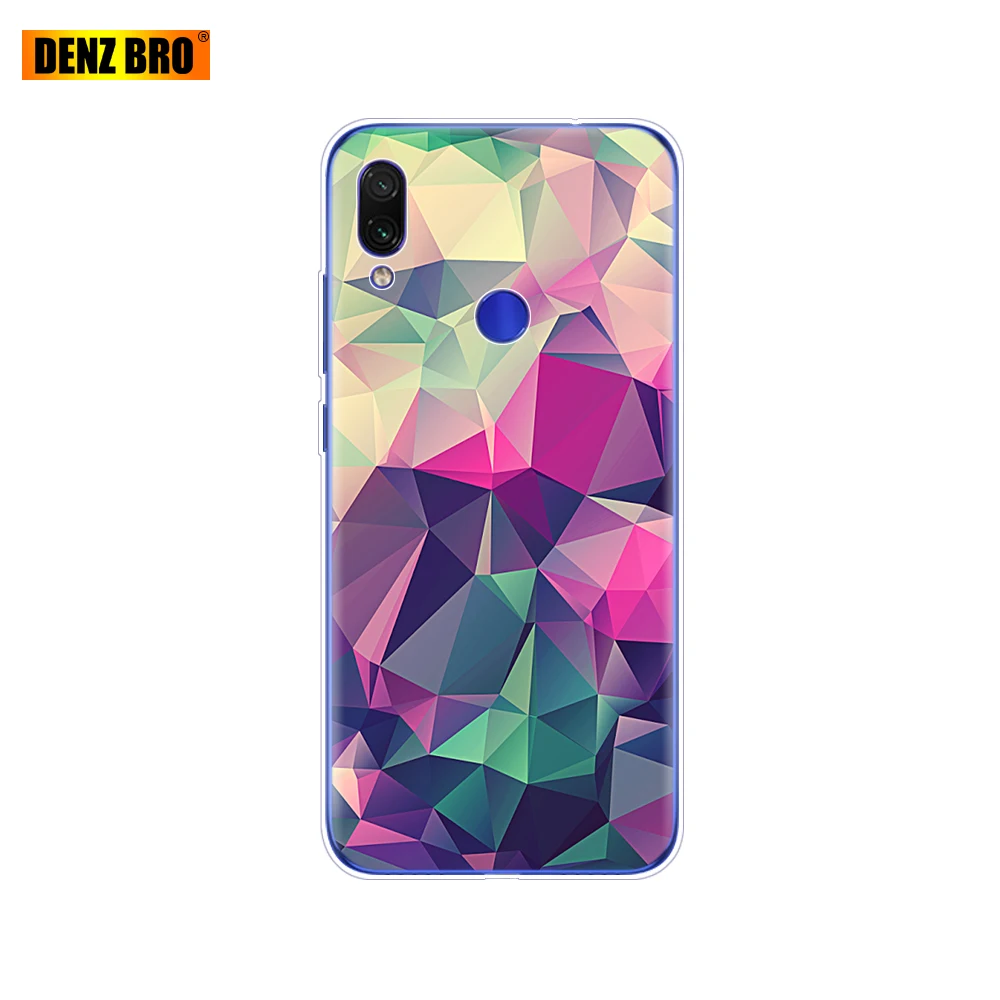 61858 Для Xiaomi Redmi Note 7 силиконовый мягкий ТПУ с рисунком для Xiaomi Redmi NOTE 7 PRO Чехол 6,3 дюймов Funda Coque Redmi Note7 чехол бампер - Цвет: 61858