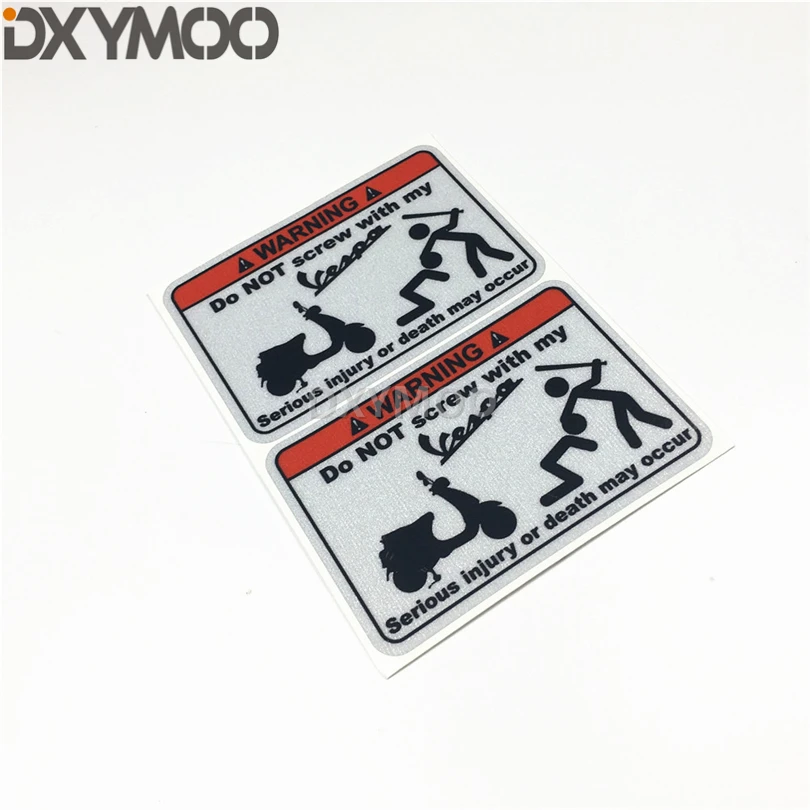 Автомобильный Стайлинг виниловая наклейка Предупреждение о серьезных травмах