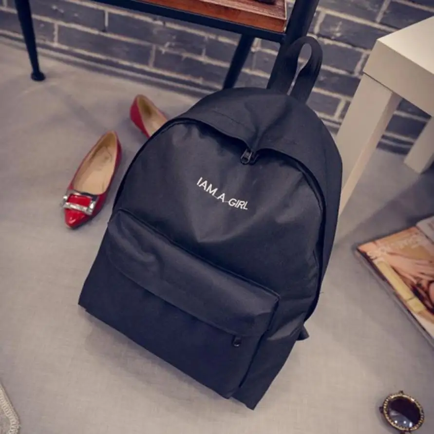 Холщовый Рюкзак Унисекс для мальчиков и девочек школьный ранец книг дорожная