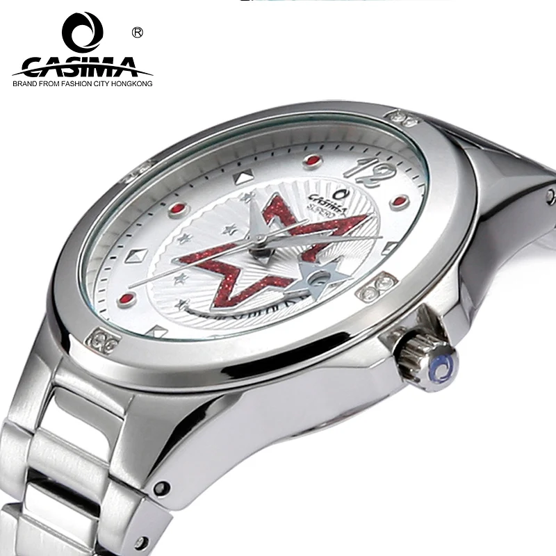 Часы CASIMA женские кварцевые брендовые Роскошные водонепроницаемые Модные