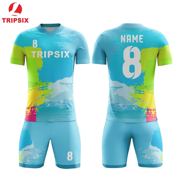 Персонализированные футбольные трикотажные изделия размера плюс Oem для вашей