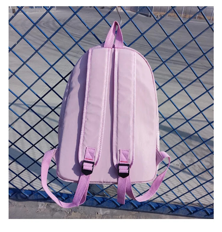 Fashion Women Travel Backpack High Quality Waterproof Nylon School Backpack Pretty Style Girls School Bag Backpack Mochila Sac