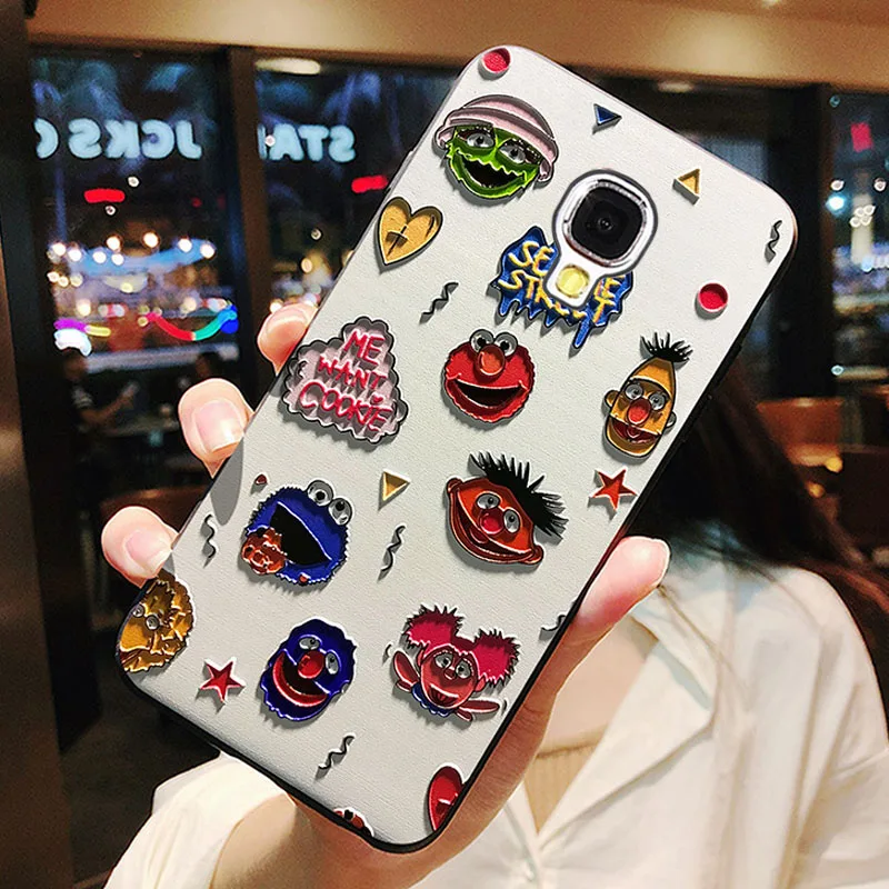 YonLinTan 3D телефон Новый coque чехол для Samsung galaxy S4 S 4 i9500 на мультфильм силиконовый
