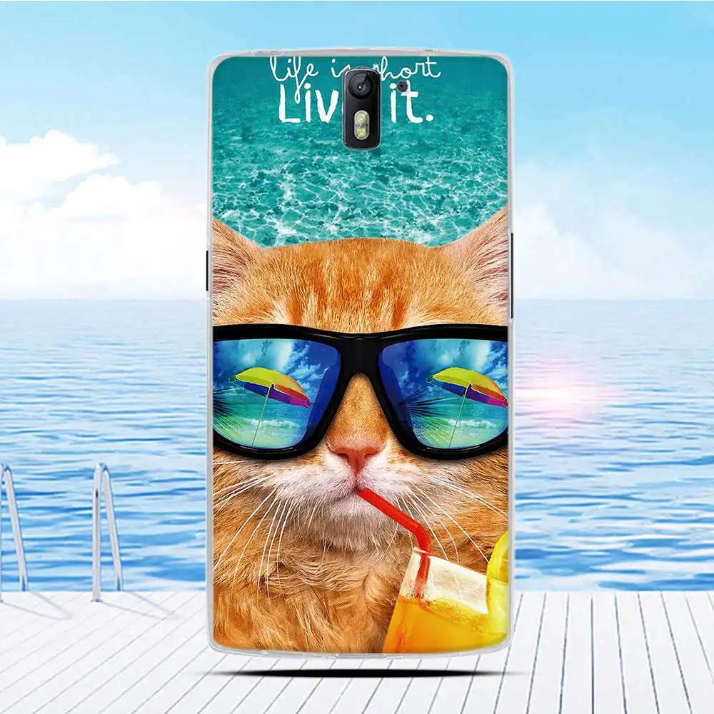 Чехол для One Plus 1 + мягкий силиконовый чехол из ТПУ с 3D рельефным рисунком |