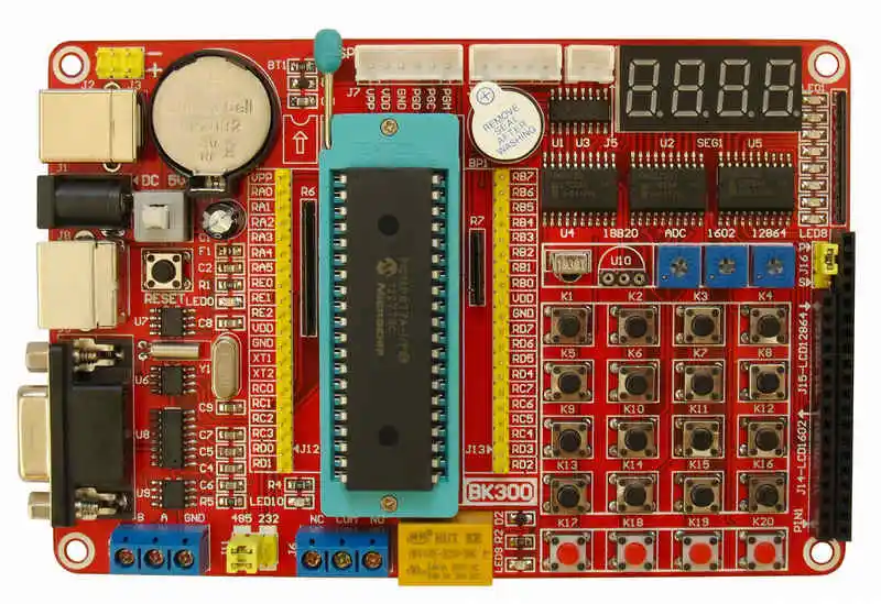 Набор макетной платы PIC + pic16микрочип f877a|development board|pic development boardkit kits |
