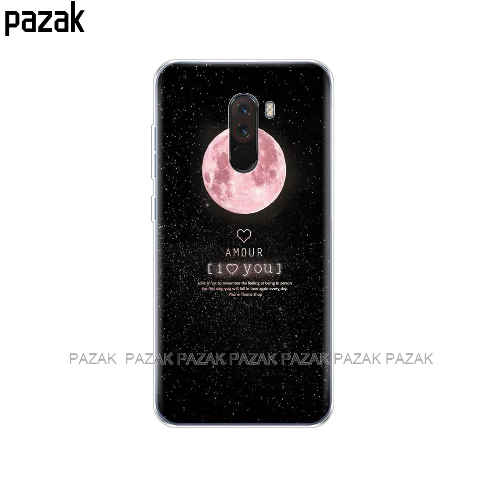 34369 Мягкий чехол pnleone для Xiaomi Pocophone F1, чехол Xiaomi Poco F1, силиконовый мягкий ТПУ чехол для телефона Xiaomi Pocophone F1 Global F, милый - Цвет: 34369