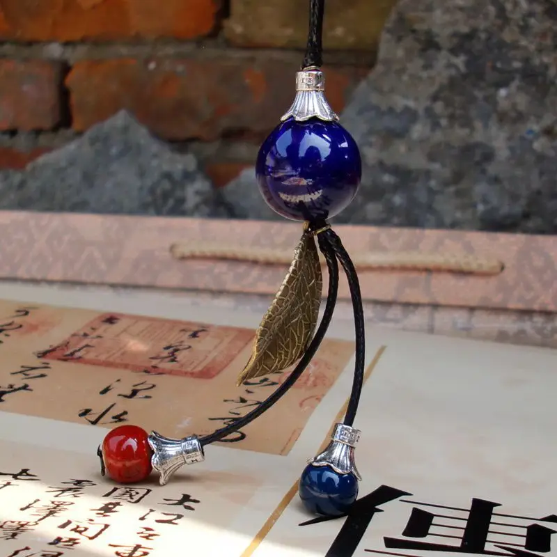 8 сезонов модное женское ожерелье черная веревочная цепочка в китайском стиле