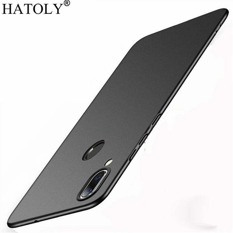 Чехол для Huawei Honor Note 10 ультратонкий гладкий жесткий защитный задний из