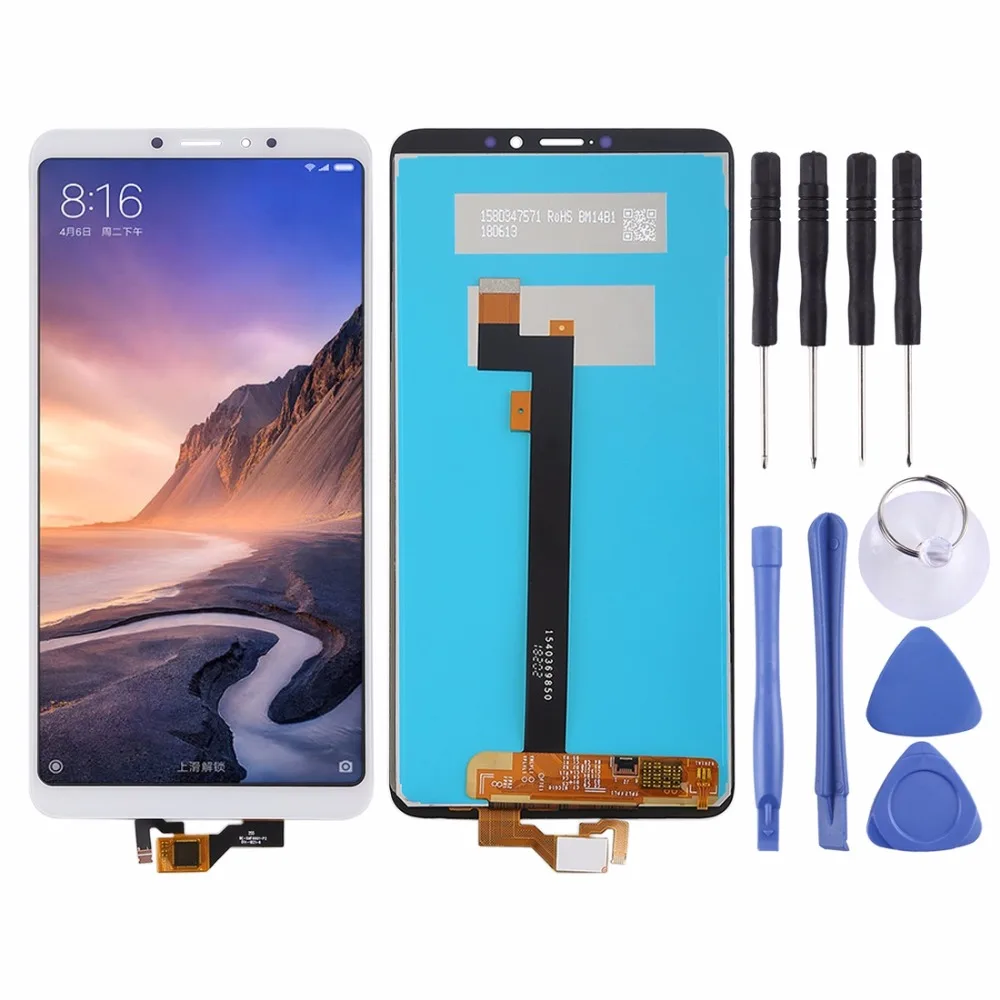 ЖК экран и дигитайзер полная сборка для Xiaomi Mi Max 3|Экраны мобильных телефонов| |